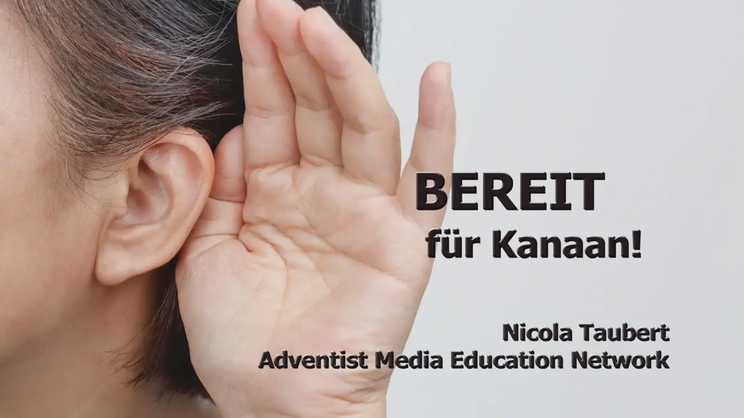 Bereit, für Kanaan (WOHA3)
