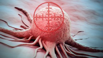 Krebszelle Fadenkreuz Fotolia 63453207