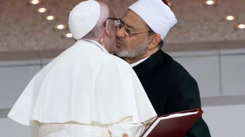 An der Schwelle zur Welt-Religion: Papst Franziskus unterzeichnet historisches Bündnis mit dem Islam.