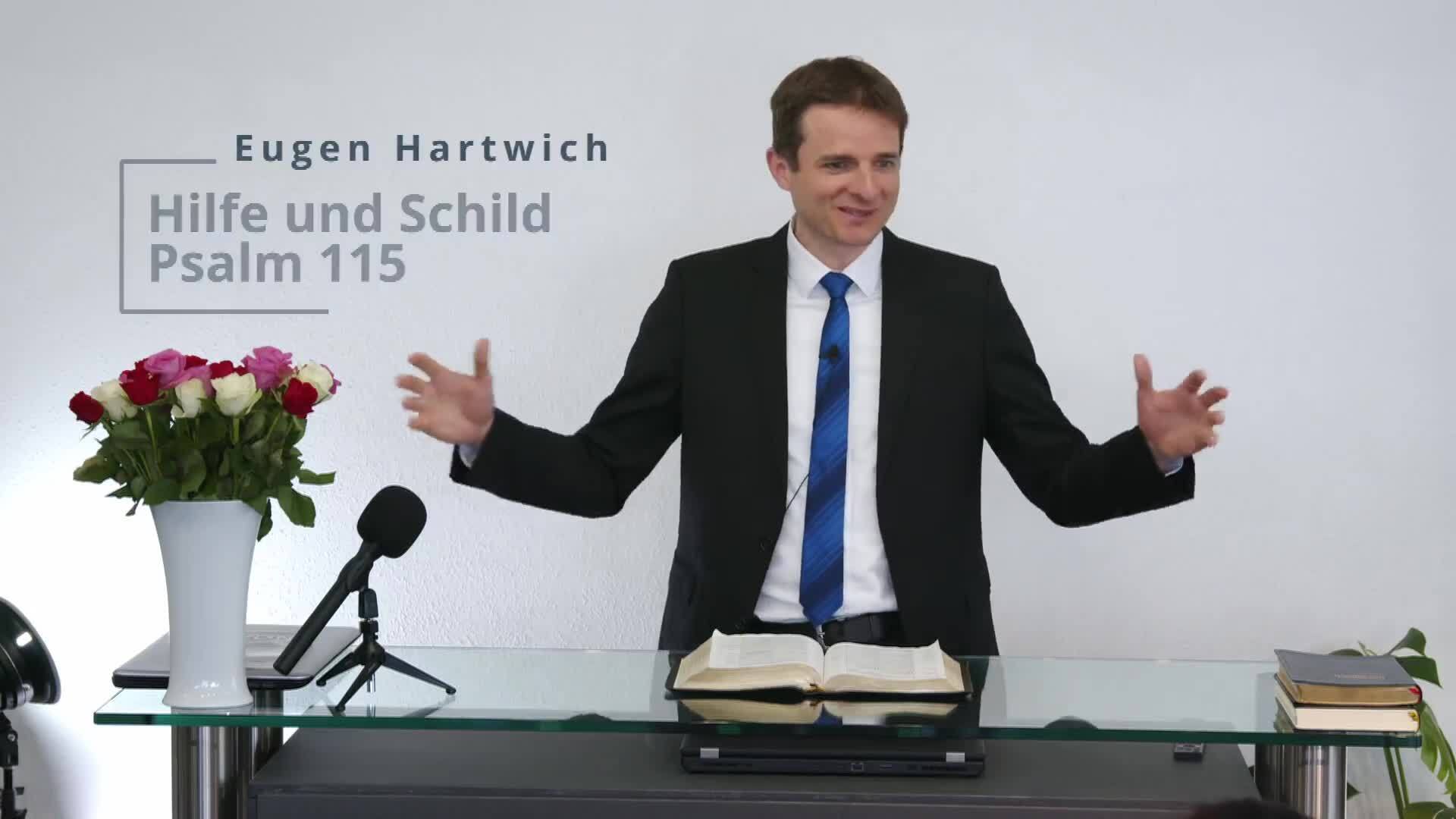 Eugen Hartwich – Hilfe und Schild