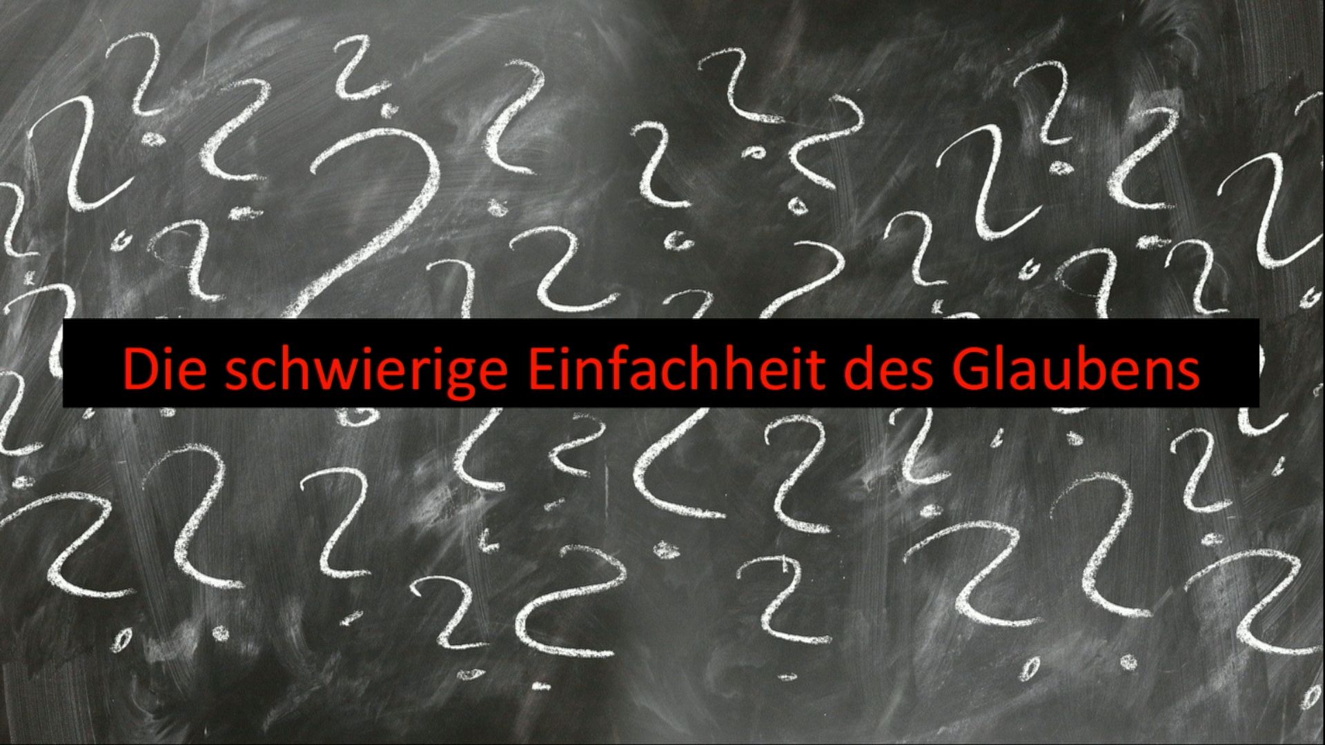 Schwierige Einfachheit