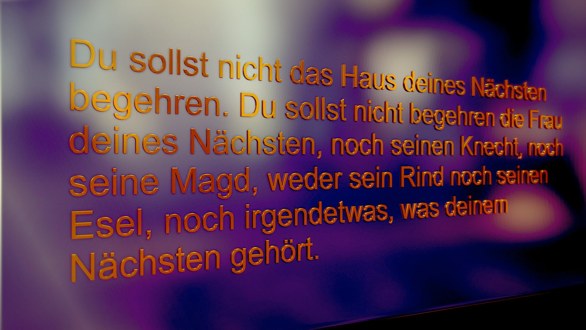 DAS ZEHNTE GEBOT – Vimeo thumbnail