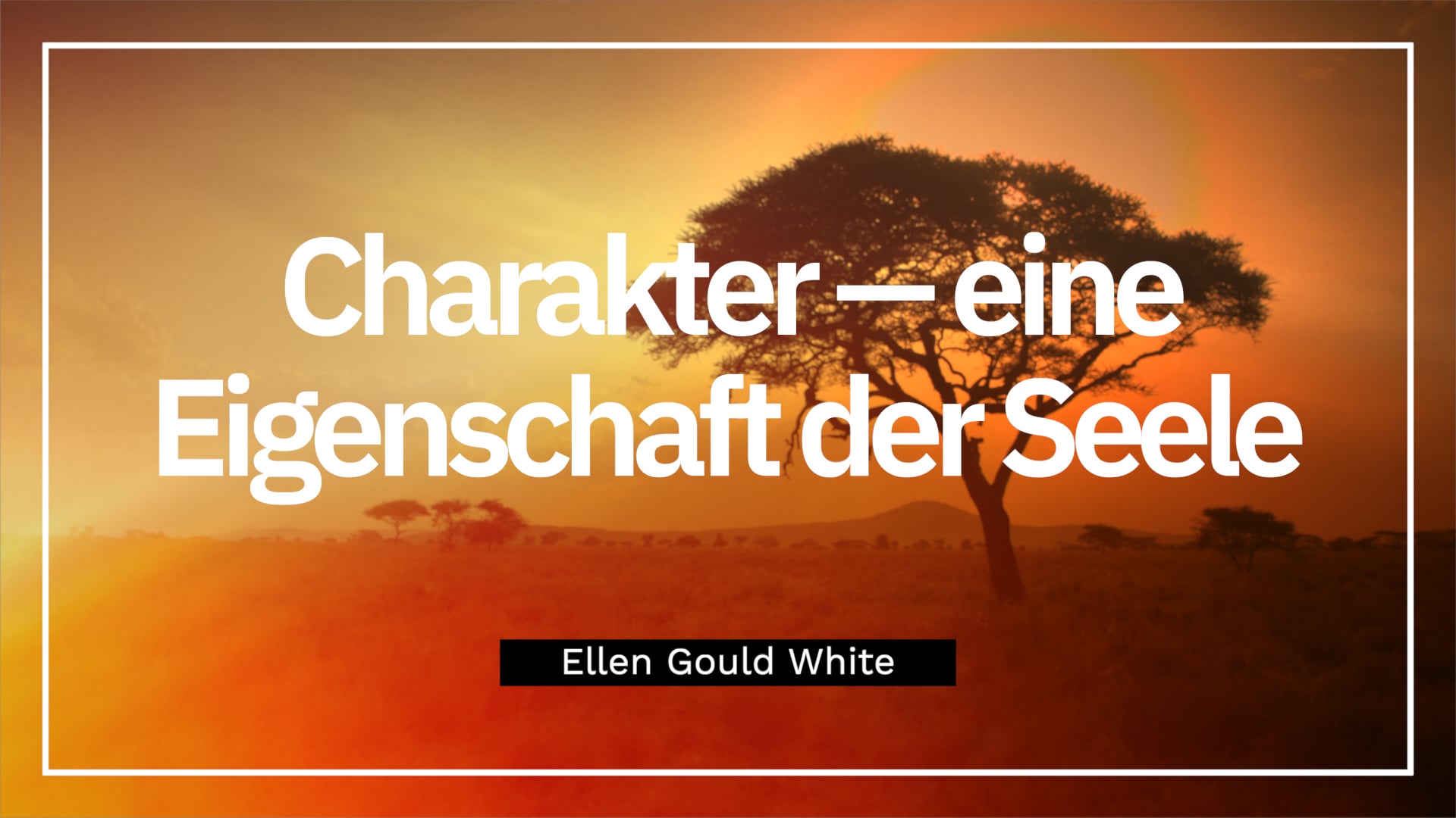 Charakter — eine Eigenschaft der Seele – Vimeo thumbnail