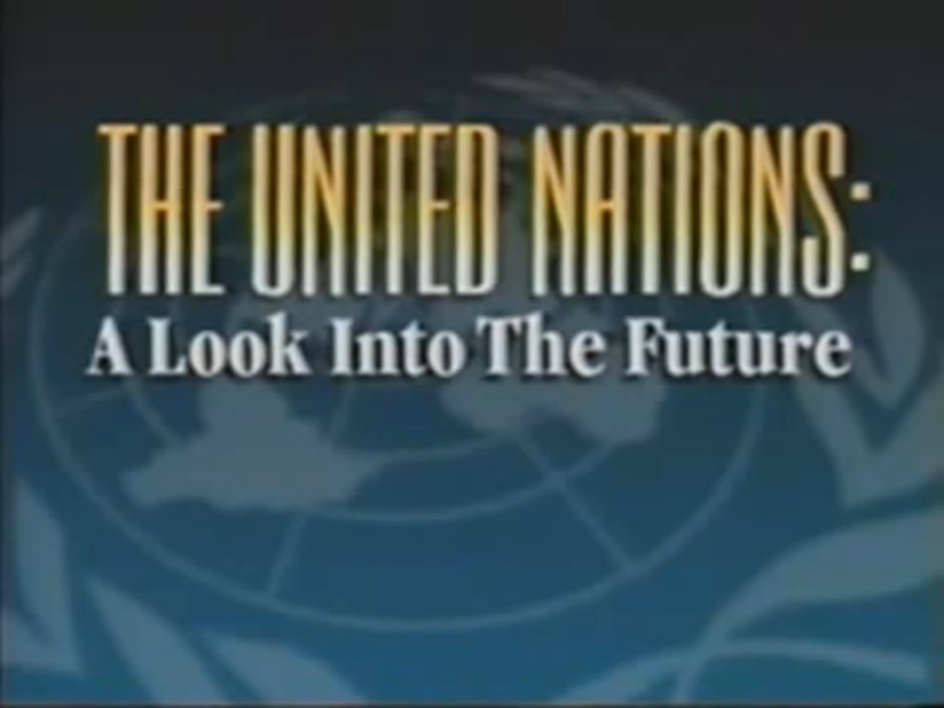 The United Nations. A Look Into The Future Vimeo Thumbnail